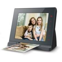 Front Large. Mustek - Digital Photo Scanner With 8" LCD.