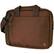 Front Standard. TokenBags - Rector Carrying Case (Briefcase) for 15" Notebook - Dark Brown.