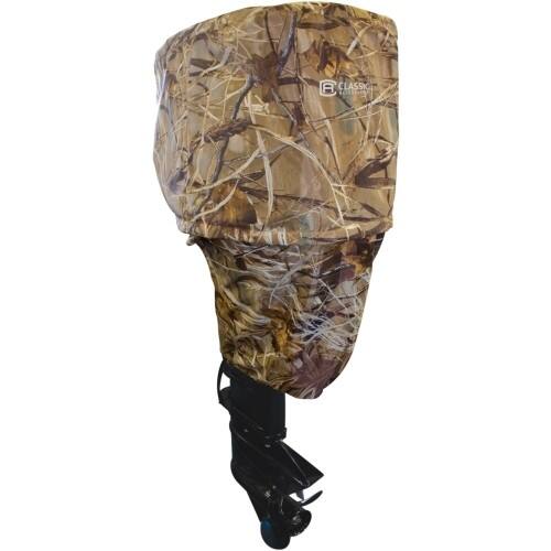 Front Standard. Classic Accessories - Camo Boat Motor Cover.