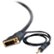 Front Large. C2G - Pro DVI Audio/Video Cable - Black.