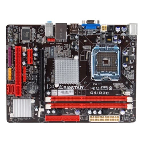 Front Standard. Biostar - Desktop Motherboard - Intel G41 Express Chipset - Socket T LGA-775.