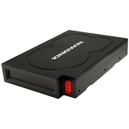 Front Standard. Kingwin - Drive Enclosure - Internal/External - Black.