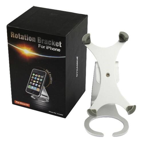 Front Standard. AGPtek - Aluminum Desktop Multi-View 360 Degree Rotation Holder Dock Stand for iPhone 4.