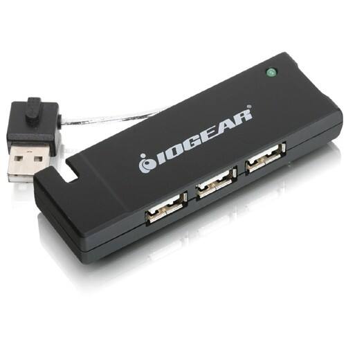 Front Standard. IOGEAR - 4-port Hi-Speed USB 2.0 Hub.