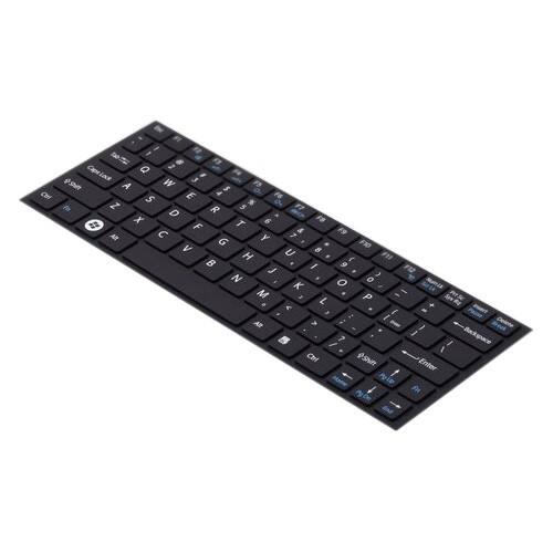 Front Standard. Sony - Notebook Keyboard Case - Black.