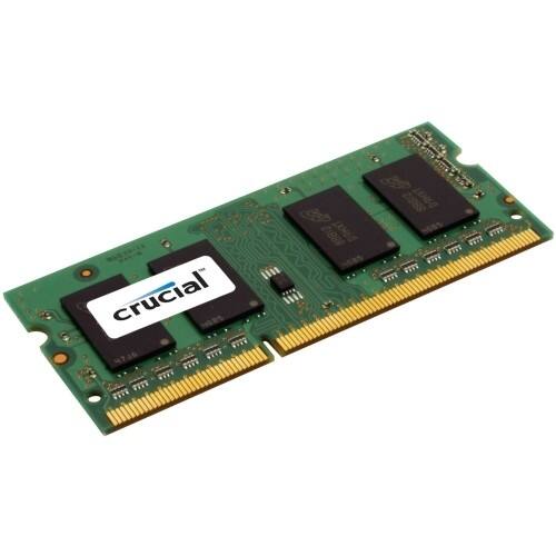 Front Standard. Crucial - 4GB DDR3 SDRAM Memory Module.