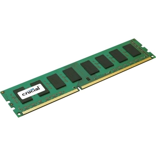 Front Standard. Crucial - 8GB DDR3 SDRAM Memory Module.