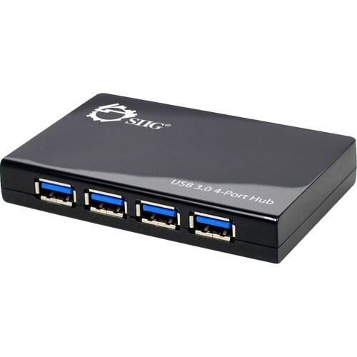 Front Standard. SIIG - 4-port USB Hub.