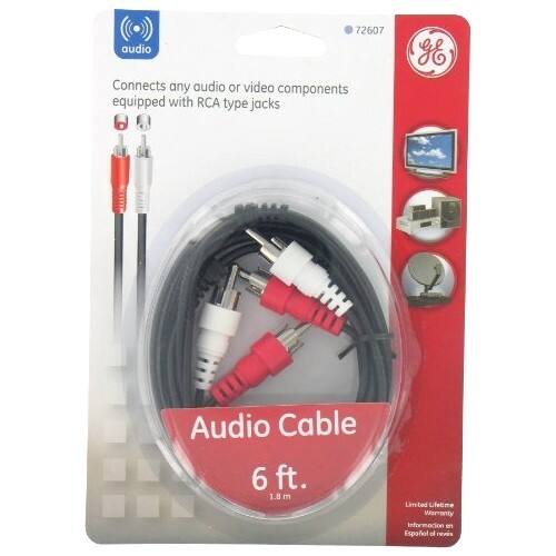 Front Standard. GE - Audio Cable.