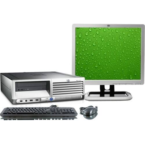 Front Standard. Compaq - 17" Business Desktop Desktop Computer - 4 GB Memory - 400 GB Hard Drive.