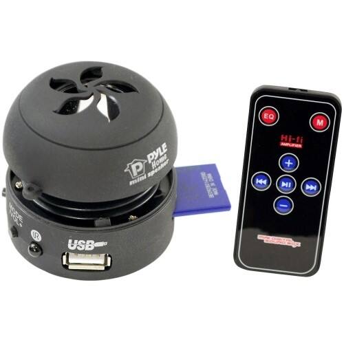 Front Standard. Pyle - Speaker System - Black.