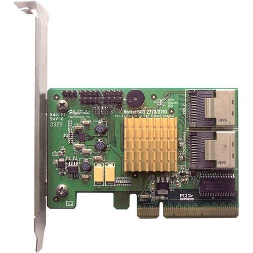 HIGHPOINT-RAID 2720SGL HighPoint ROCKETRAID 2720SGL 8xPort RAID PCI Express Low Profile