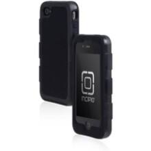 Front Large. Incipio - Destroyer Carrying Case (Holster) for iPhone - Black.