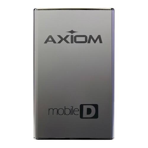 Front Standard. Axiom - Mobile-D 750 GB 2.5" External Hard Drive.