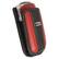 Front Standard. Fosmon - ProtectiveLeather Case Multidapt with Mini Clip for LG - Red.