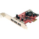 Front Standard. Startech - 4 Port SuperSpeed USB 3.0 PCI Express Card with SATA Power.