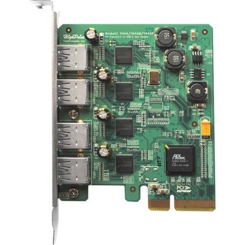 Front Standard. HighPoint - 4-port PCI Express USB Adapter.