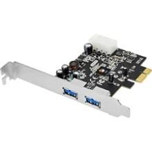 Front Large. SIIG - 2-port PCI Express USB Adapter.