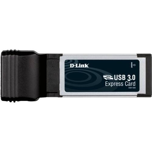 Front Standard. D-Link - 2-port ExpressCard USB Adapter.