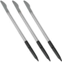 Front Large. Fosmon - Verizon HTC Touch Pro2 3 pieces of 2-in-1 Stylus with Ballpoint pen - Silver.