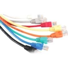Front Large. ICC - Cat 5e Patch Cord, Booted - Yellow.