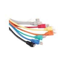 Front Large. ICC - CAT 5e Patch Cord, Booted - Green.
