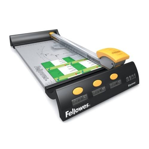 Front Standard. Fellowes - Electron 180 Rotary Trimmer.