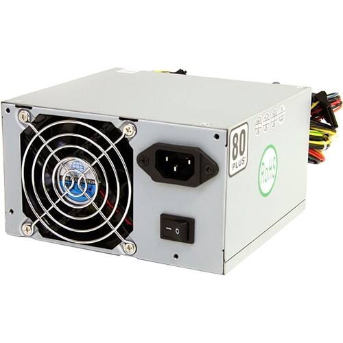 Front Standard. Startech - 430 Watt ATX12V 2.3 80 Plus Computer Power Supply Active PFC.