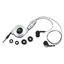 Front Large. Retrak/Emerge - ETIPHONEAUDIO Retractable Dual Earset.