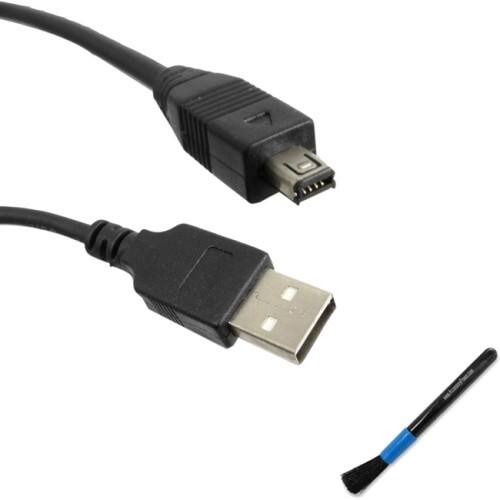 Front Standard. Accessory Power - USB 2.0 A male to mini-B male Cable f/ LUMIX DMC-FX5/LC50/LC80 Cameras + Cleaning Brush.