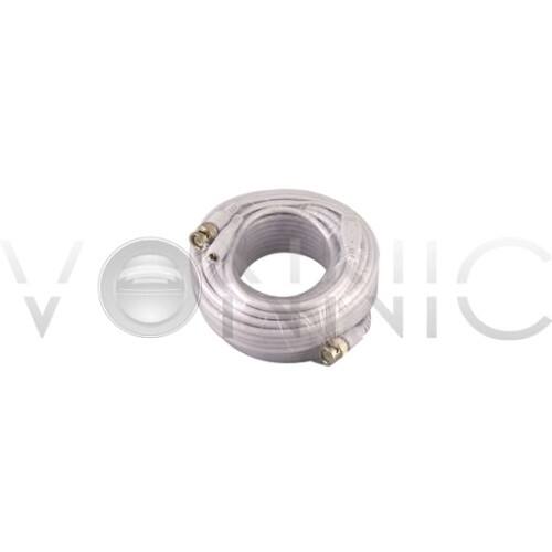 White Vonnic CB200W CCTV Cable with Power Connectors 200 Feet Retail, White Vonnic CB200W CCTV Cable with Power Connectors 200 Feet Retail,