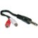 Front Standard. CableWholesale - Y-Audio Cable Adapter.