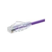 Front Large. Oncore Power - ClearFit Cat.6 UTP Patch Cable - Purple.