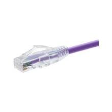 Front Large. Oncore Power - ClearFit Cat.6 Patch Cable - Purple.