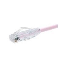 Front Large. Oncore Power - ClearFit Cat.6 UTP Patch Cable - Pink.