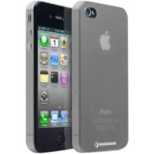 Front Large. Marware - Membrane for iPhone 4 & iPhone iPhone 4S Cases - Smoke.
