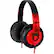 Front Standard. iDance - Headphone - Black, Red.