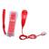 Front Standard. AGPtek - Built-in Motion Remote Controller and Nunchuk Bundle Kit for Nintendo Wii Red.