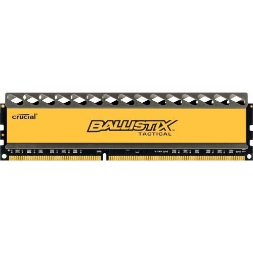 Front Standard. Crucial - Ballistix Tactical 2GB DDR3 SDRAM Memory Module.