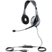 Front Large. Jabra - UC Voice Headset - Gray.