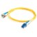 Front Standard. C2G - Fiber Optic Duplex Patch Cable - Yellow.