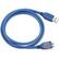 Front Large. eForCity - SuperSpeed USB 3.0 Cable, Type A to Type B Micro, M/M, 3 FT, - Blue.