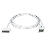 Front Standard. QVS - USB Sync & Charger Cable for iPod, iPhone & iPad/2/3.