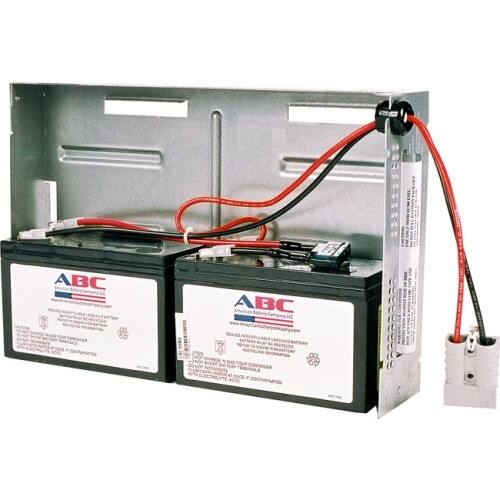 Front Standard. ABC - Replacement Battery Cartridge.