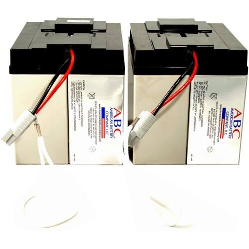 Front Standard. ABC - Replacement Battery Cartridge.