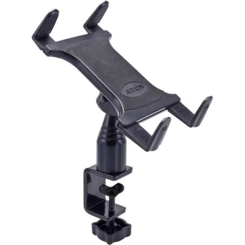 Front Standard. Arkon - Clamp Mount for Tablet PC - Black.