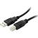 Front Standard. StarTech - 30 ft USB Data Transfer Cable - Black.