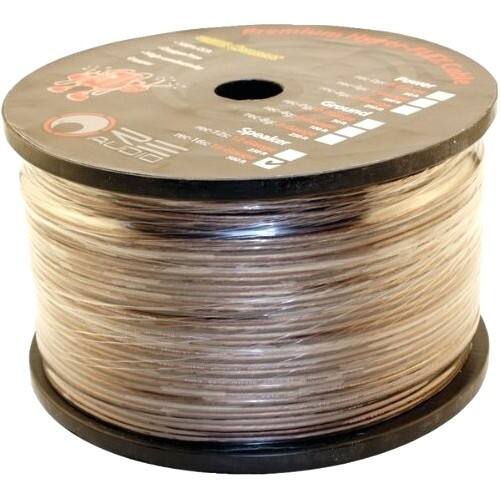 Front Standard. RE Audio - 500 ft Audio Cable - Brown.
