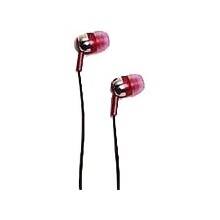 Front Large. Wicked - Pulse Earphones - Pink.