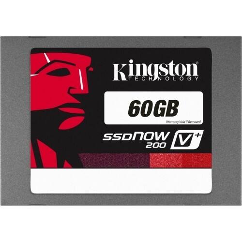 Front Standard. Kingston Technology - SSDNow V+200 60 GB 2.5" Internal Solid State Drive - 1 Pack - Retail.
